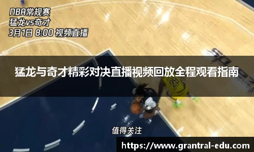 猛龙与奇才精彩对决直播视频回放全程观看指南
